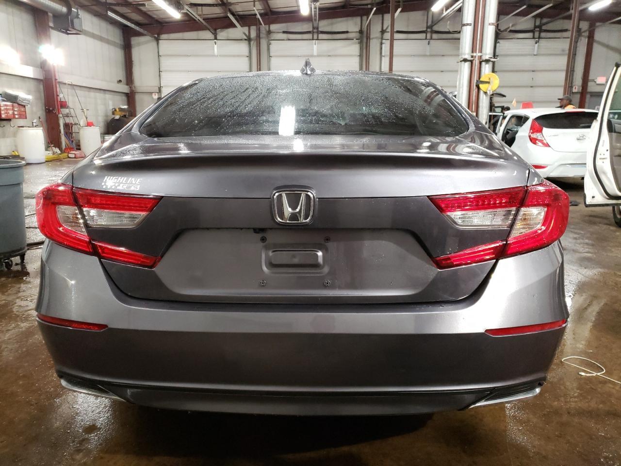 2021 Honda Accord VIN 1HGCV1F1XMA047428 Copart auction photo, front end / minor dent/scratches damage thumbnail 6