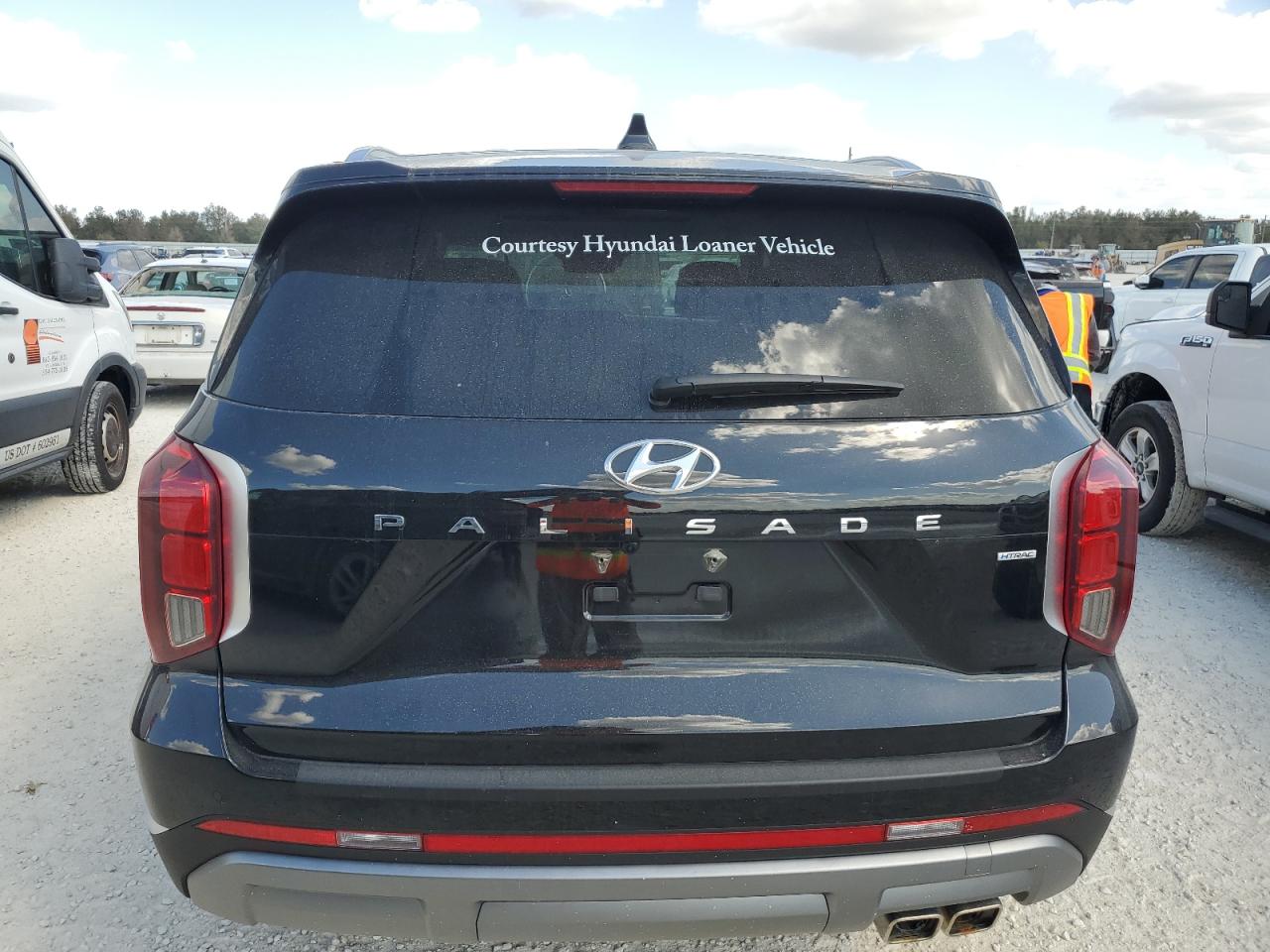 2024 Hyundai Palisade VIN KM8R5DGE7RU741913 Copart auction photo, water/flood damage thumbnail 6