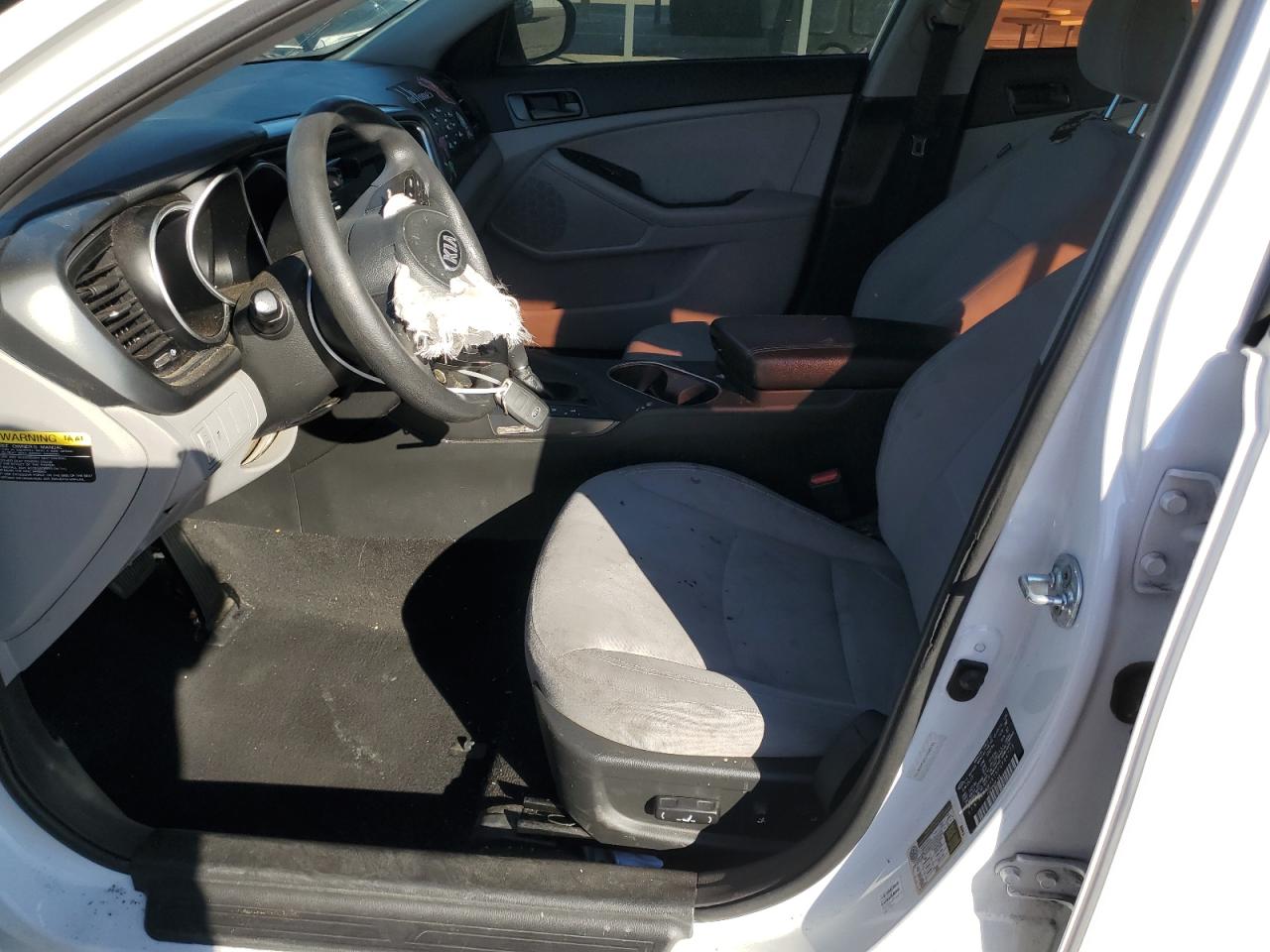 2015 KIA Optima VIN 5XXGM4A75FG494773 Copart auction photo, front end / minor dent/scratches damage thumbnail 7