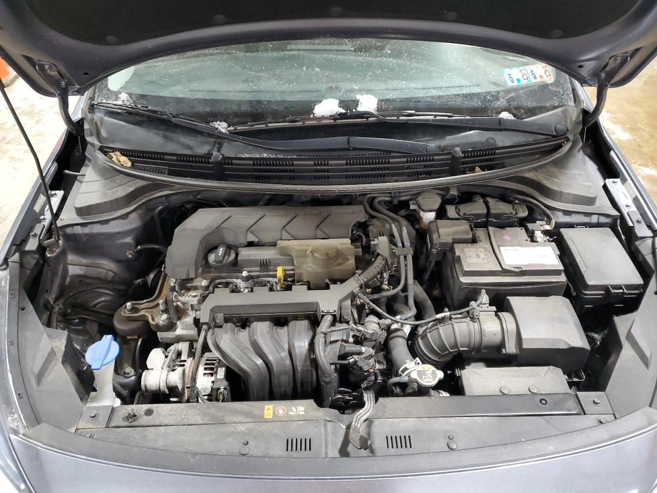 2020 KIA Rio VIN 3KPA24AD1LE274200 Copart auction photo, vandalism damage thumbnail 11