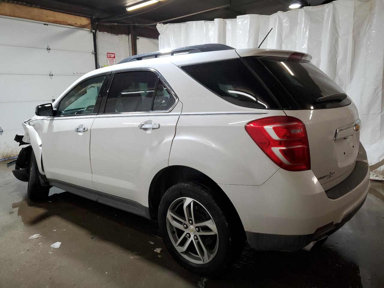 2016 Chevrolet Equinox VIN 2GNFLGE30G6290214 Copart auction photo, front end / side damage thumbnail 2
