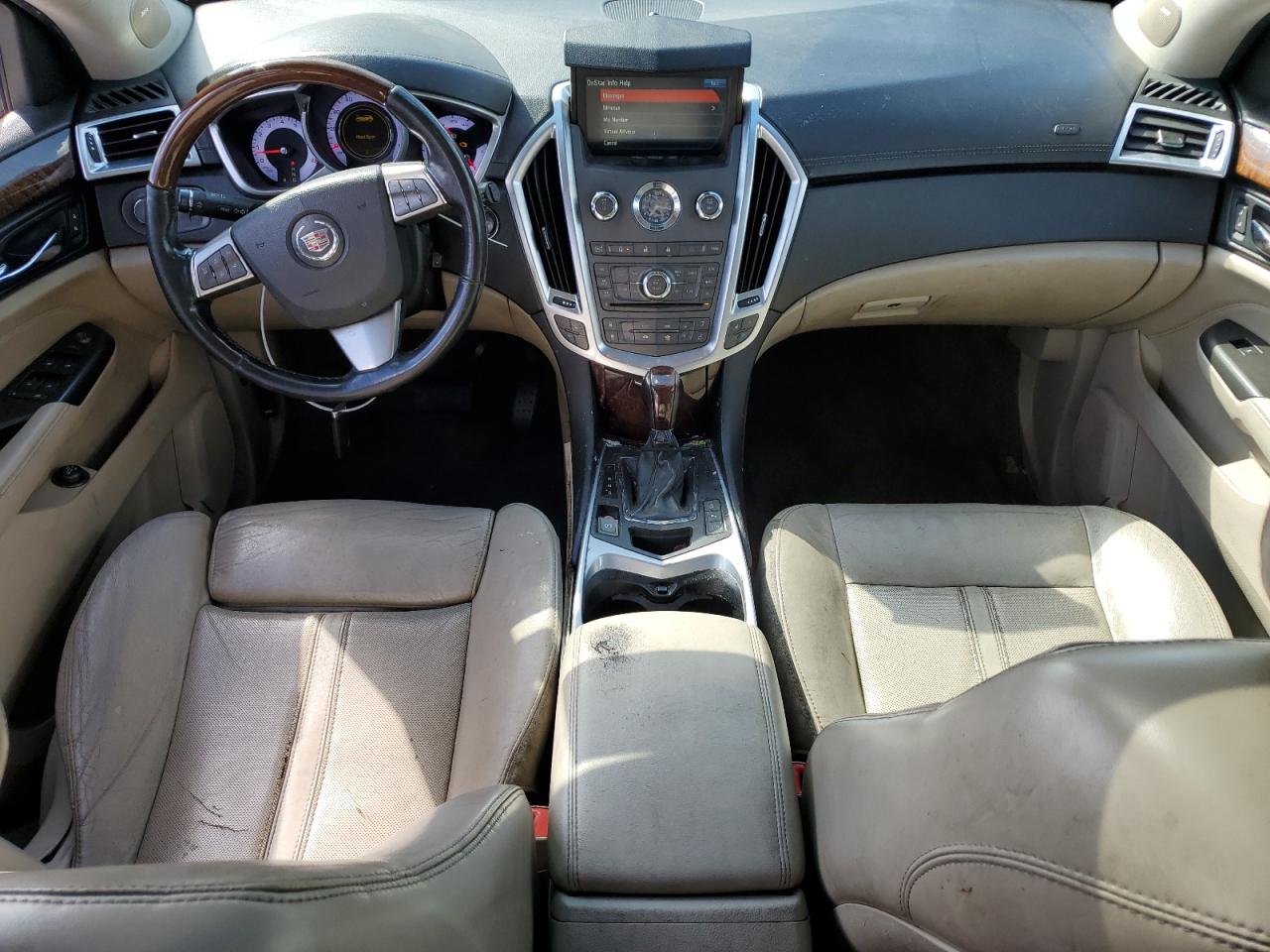 2012 Cadillac SRX VIN 3GYFNBE38CS579062 Copart auction photo, rear end damage thumbnail 8
