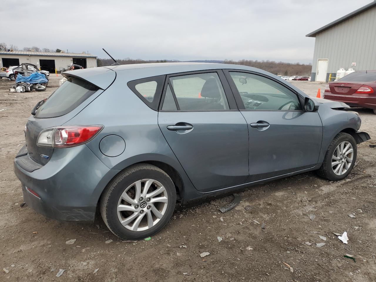 2013 Mazda 3 VIN JM1BL1L83D1712686 Copart auction photo, front end damage thumbnail 3