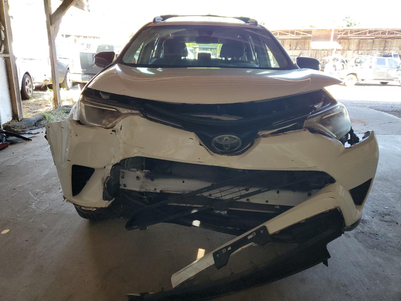 2017 Toyota RAV 4 VIN JTMBFREV7HJ148815 Copart auction photo, front end damage thumbnail 5