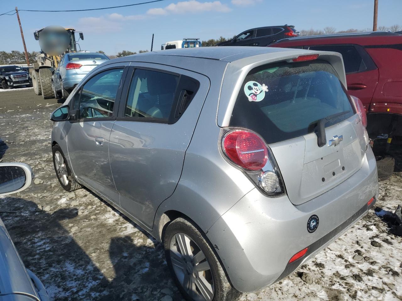 2015 Chevrolet Spark VIN KL8CD6S94FC721938 Copart auction photo, rear end damage thumbnail 3