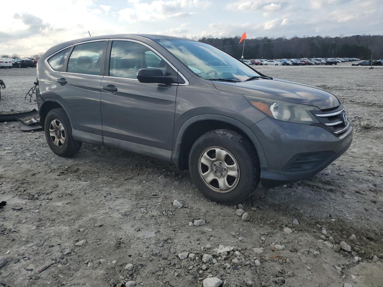 2014 Honda CR-V VIN 2HKRM3H3XEH527789 Copart auction photo, rear end / side damage thumbnail 4