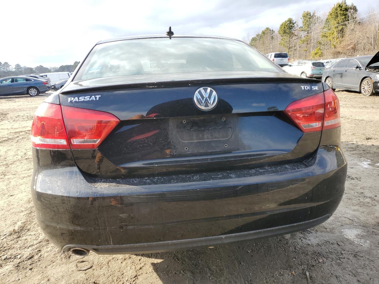 2014 Volkswagen Passat VIN 1VWBN7A38EC120045 Copart auction photo, front end damage thumbnail 6