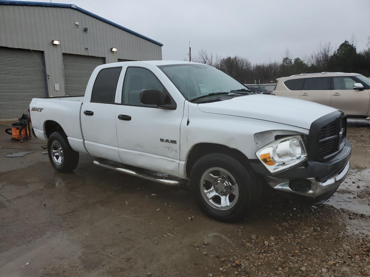 2008 Dodge RAM VIN 1D7HA18N28S603611 Copart auction photo, front end / side damage thumbnail 4