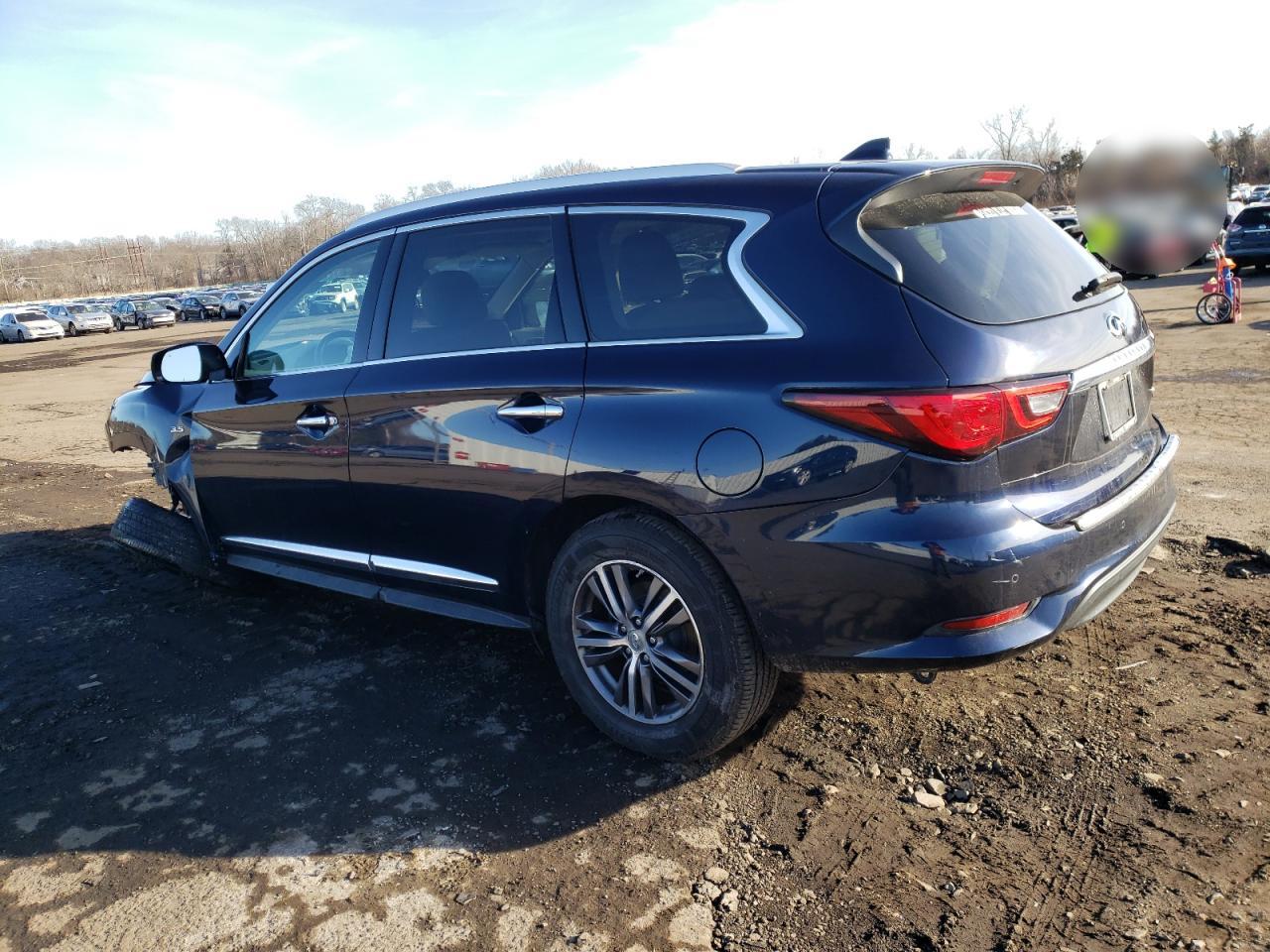 2018 Infiniti QX60 VIN 5N1DL0MM2JC517687 Copart auction photo, front end / undercarriage damage thumbnail 2