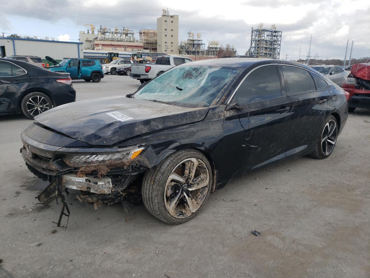 2022 Honda Accord VIN 1HGCV1F43NA034502