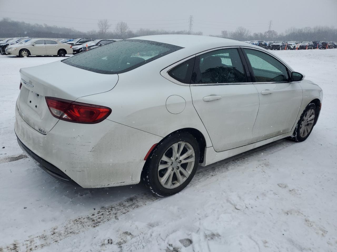 2016 Chrysler 200 VIN 1C3CCCAB5GN155697 Copart auction photo, side damage thumbnail 3