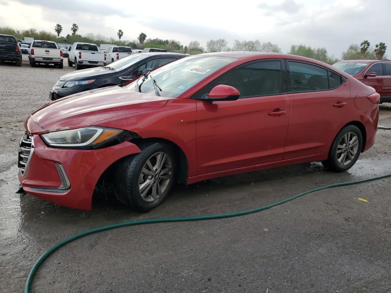 2018 Hyundai Elantra VIN KMHD84LF5JU451092