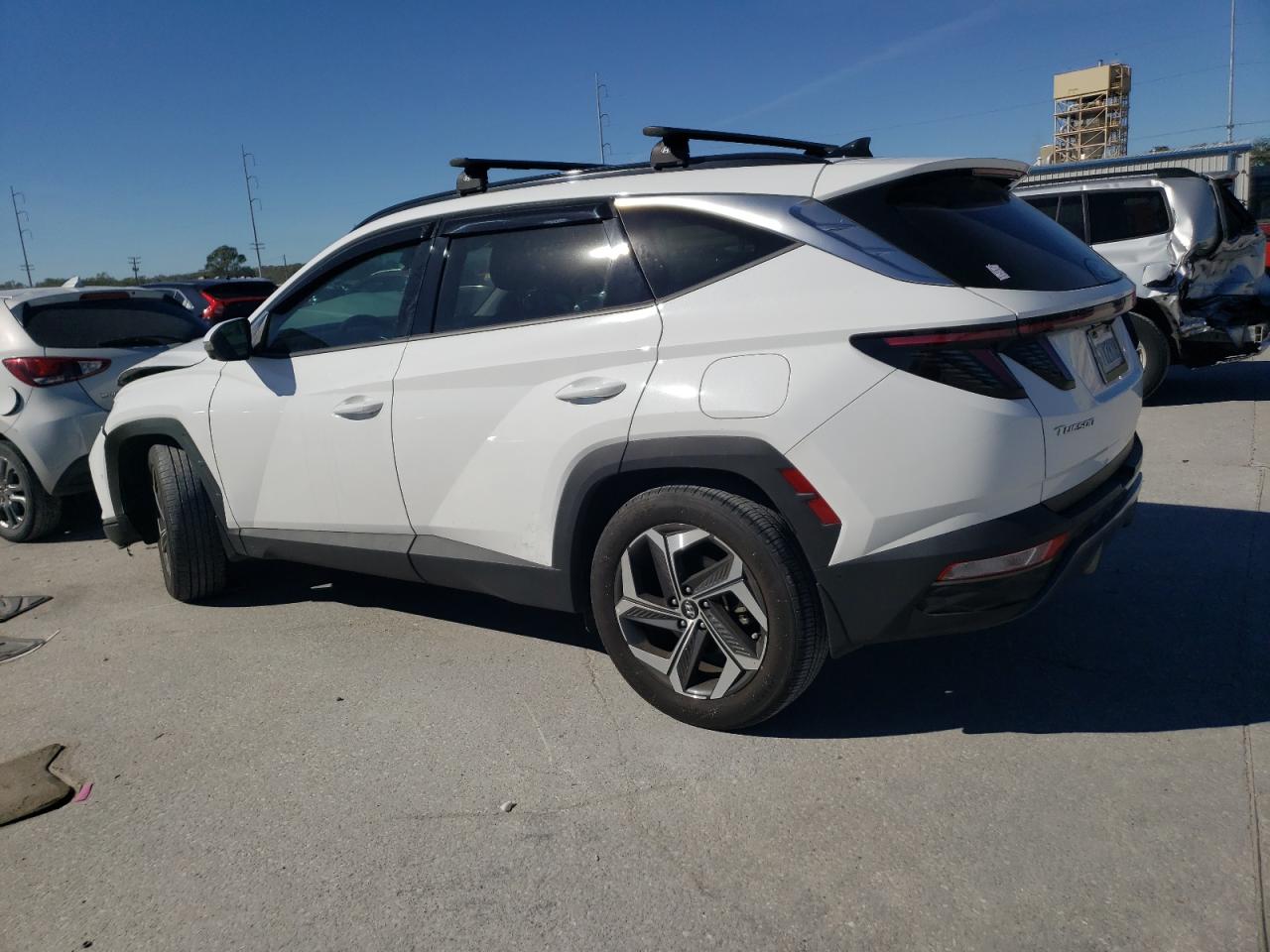 2023 Hyundai Tucson VIN 5NMJE3AE5PH180474 Copart auction photo, front end damage thumbnail 2