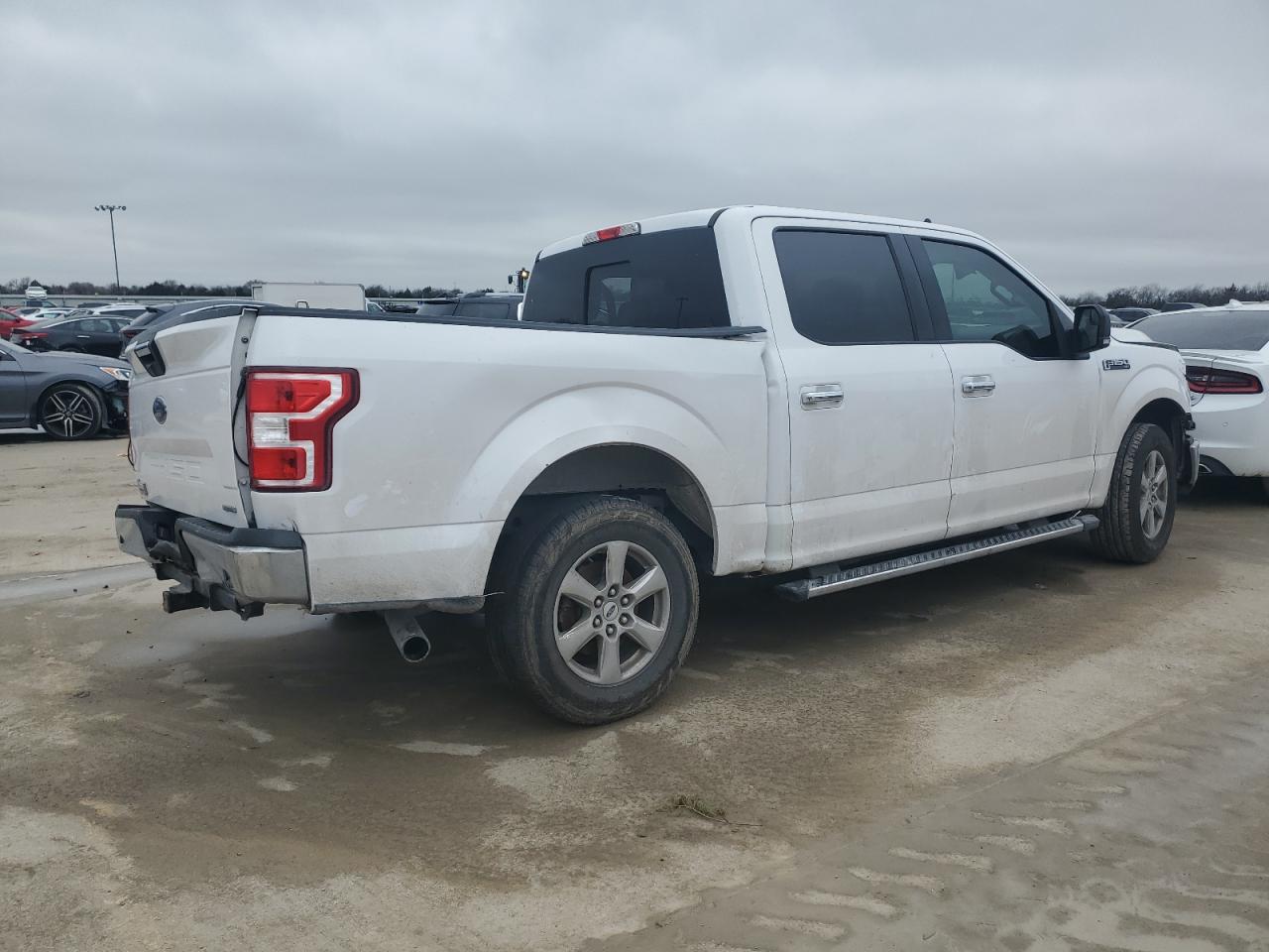 2019 Ford F-150 VIN 1FTEW1CP7KKF01669 Copart auction photo, front end / side damage thumbnail 3