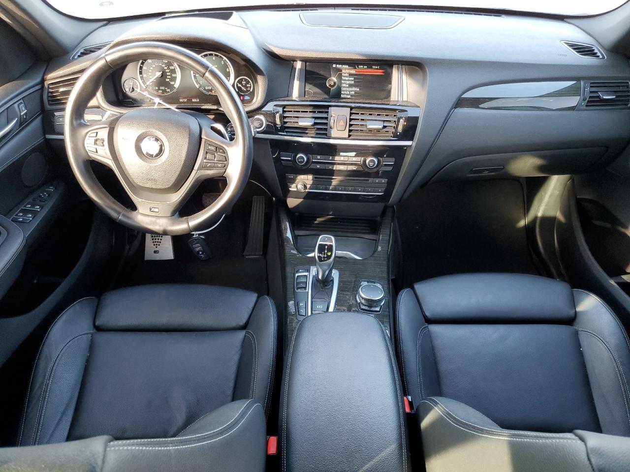 2016 BMW X3 VIN 5UXWX9C58G0D68553 Copart auction photo, burn damage thumbnail 8