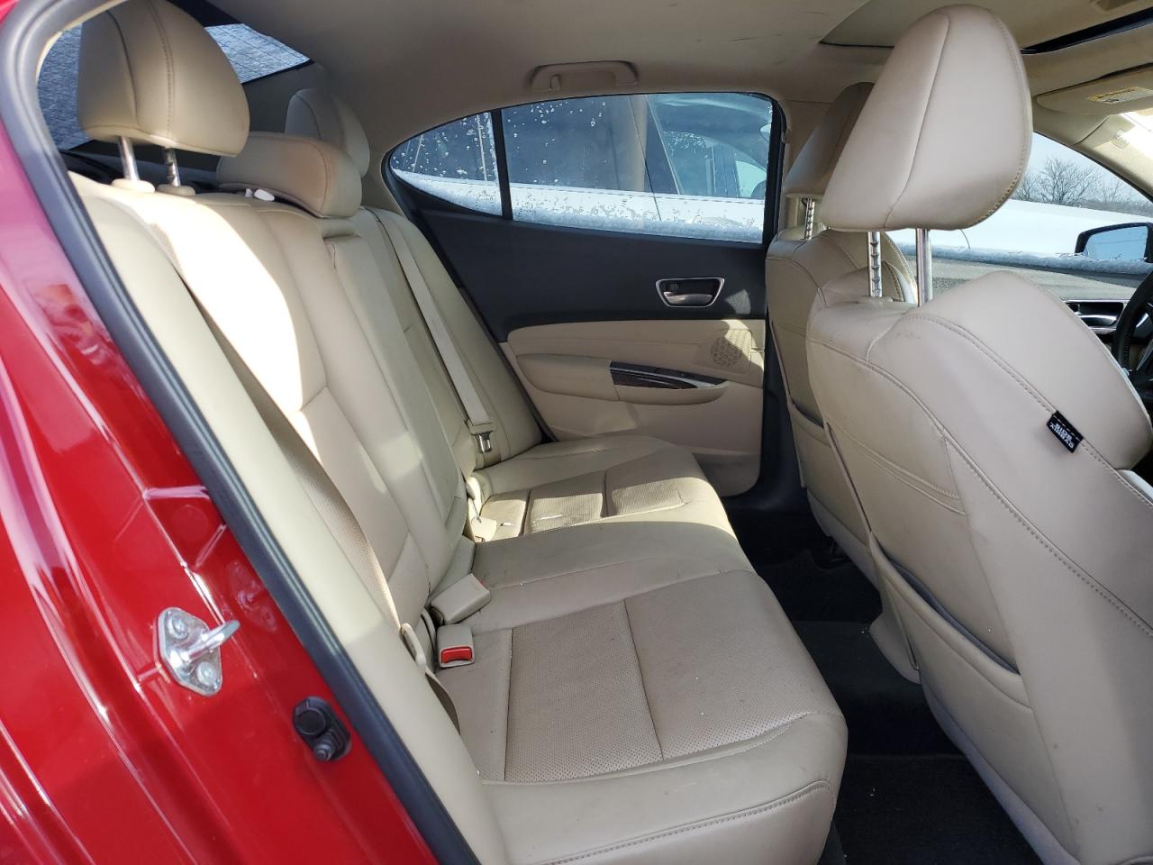 2018 Acura TLX VIN 19UUB1F58JA007571 Copart auction photo, frame damage damage thumbnail 10