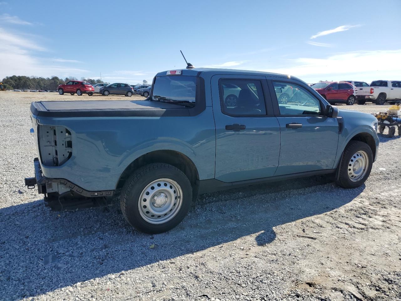 2022 Ford Maverick VIN 3FTTW8E32NRA47230 Copart auction photo, rear end damage thumbnail 3