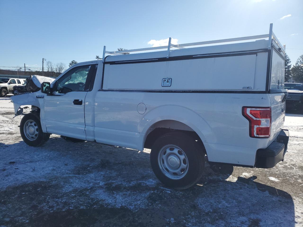 2020 Ford F-150 VIN 1FTMF1CB7LKD54836 Copart auction photo, front end damage thumbnail 2