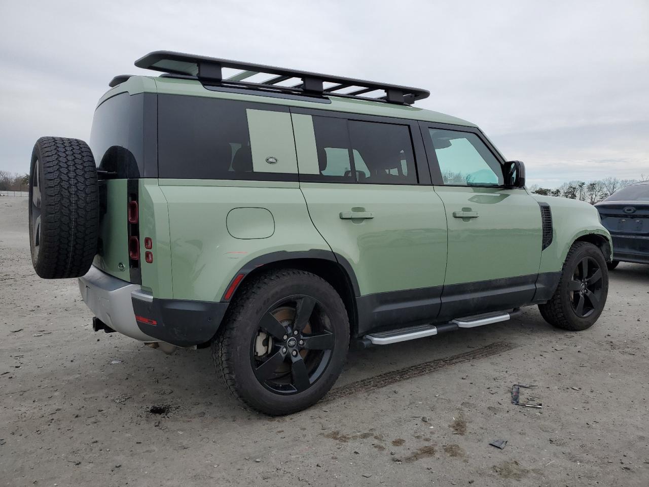 2023 Land Rover Defender VIN SALEW7EU5P2172394 Copart auction photo, front end damage thumbnail 3