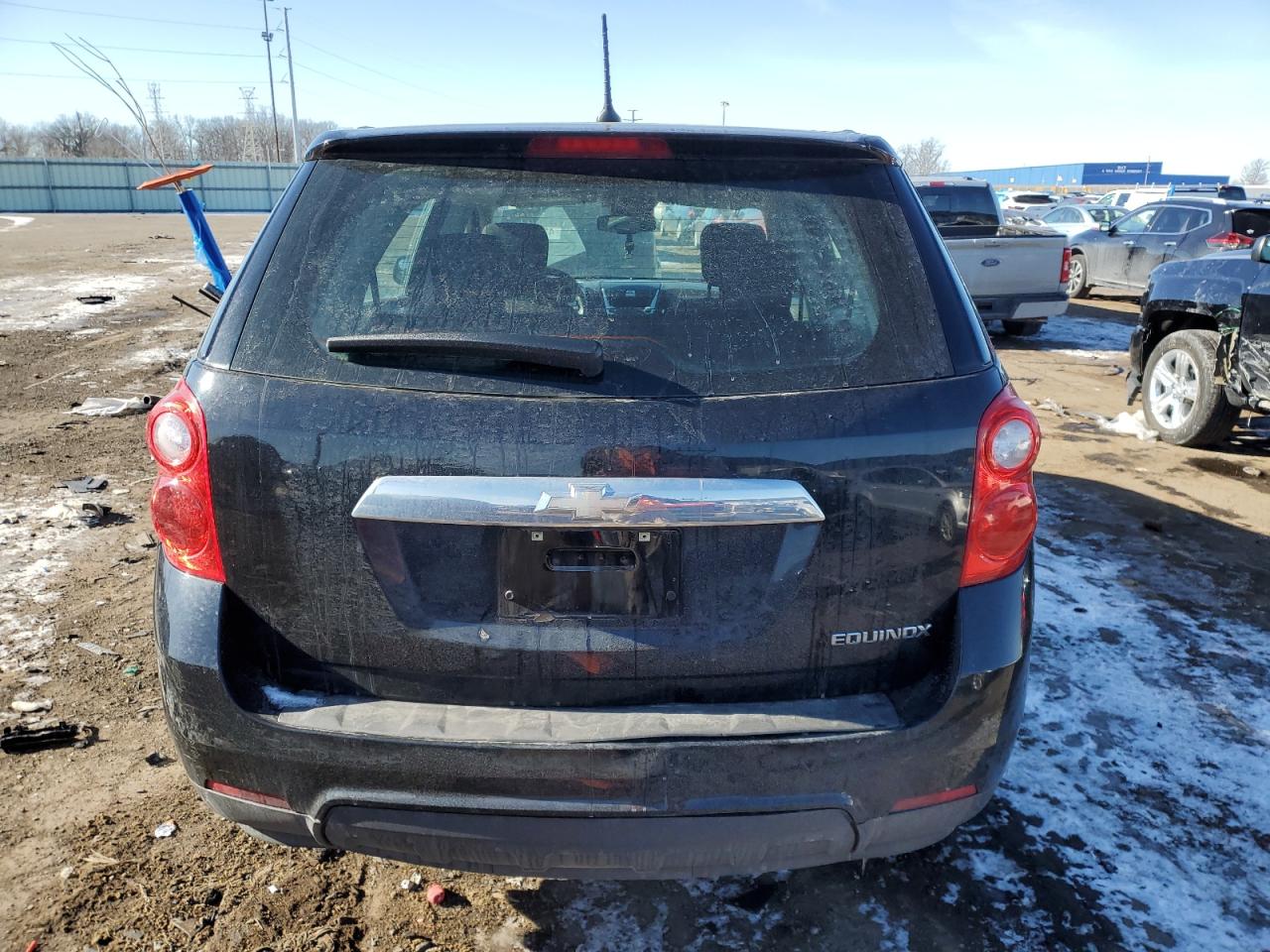 2013 Chevrolet Equinox VIN 2GNALBEK6D6419881 Copart auction photo, front end / mechanical damage thumbnail 6