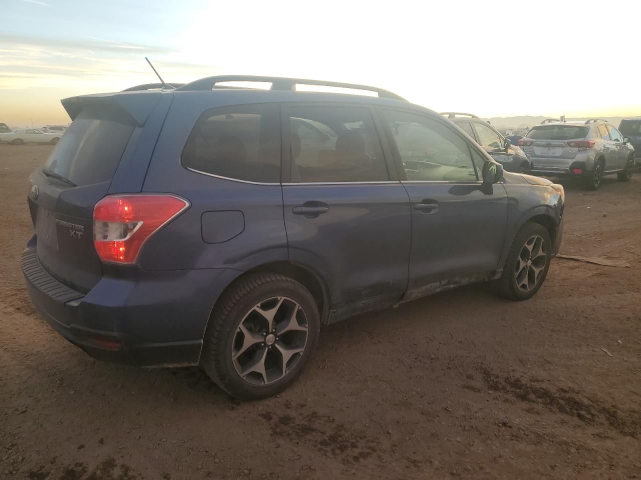 2014 Subaru Forester VIN JF2SJGDC7EH467820 Copart auction photo, front end damage thumbnail 3