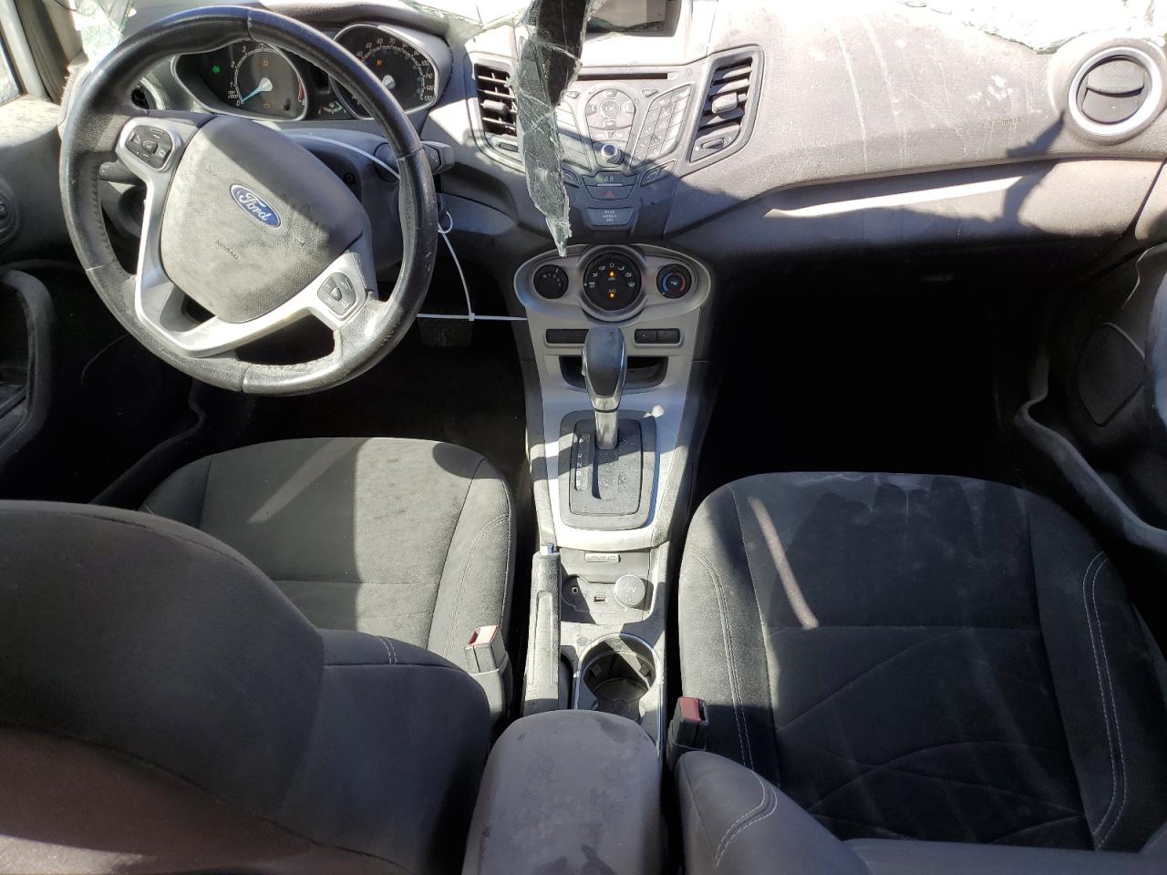 2015 Ford Fiesta VIN 3FADP4EJ6FM217246 Copart auction photo, all over damage thumbnail 8