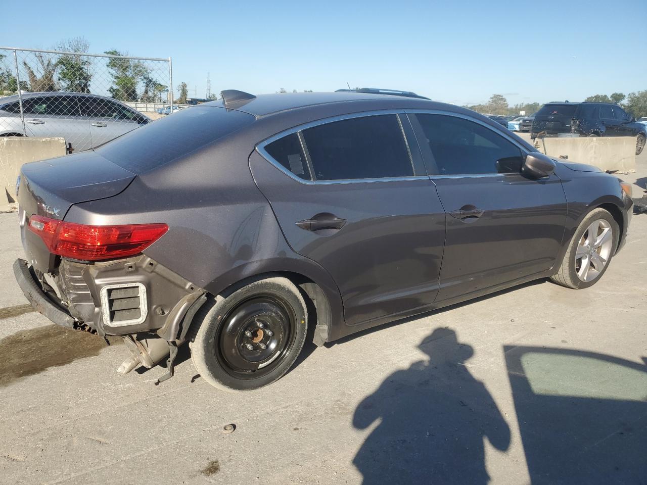 2014 Acura ILX VIN 19VDE1F57EE006610 Copart auction photo, rear end damage thumbnail 3