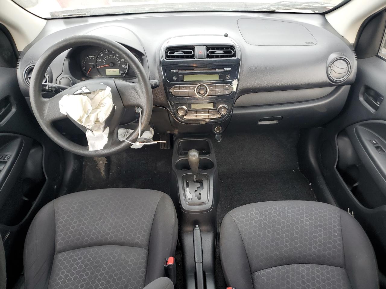 2015 Mitsubishi Mirage VIN ML32A3HJ4FH056296 Copart auction photo, front end damage thumbnail 8