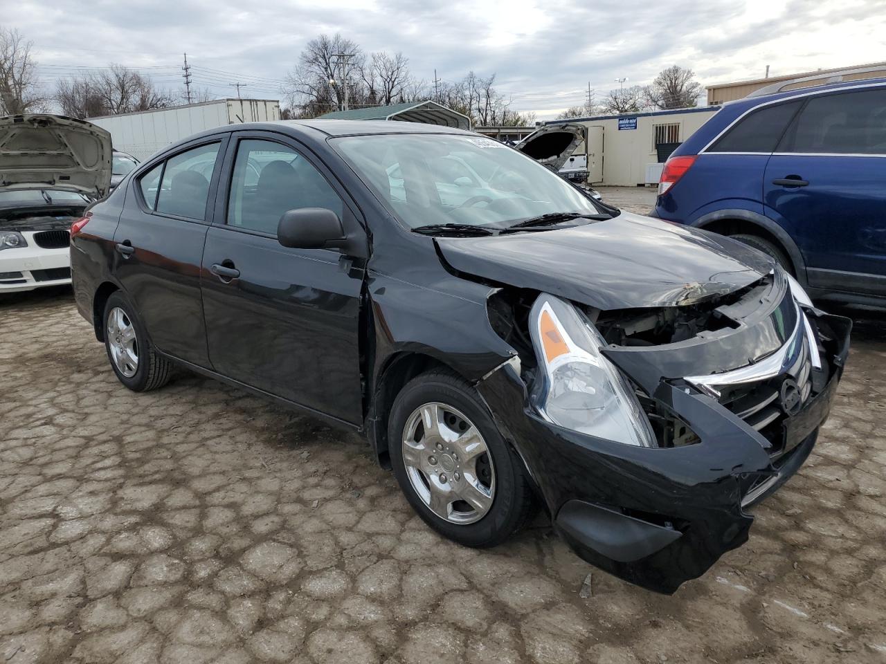 2015 Nissan Versa VIN 3N1CN7AP3FL839156 Copart auction photo, front end damage thumbnail 4