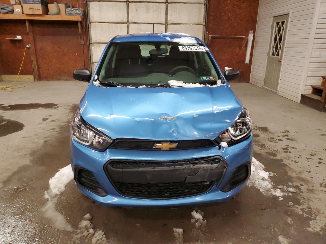 2018 Chevrolet Spark VIN KL8CB6SA0JC479156 Copart auction photo, front end damage thumbnail 5