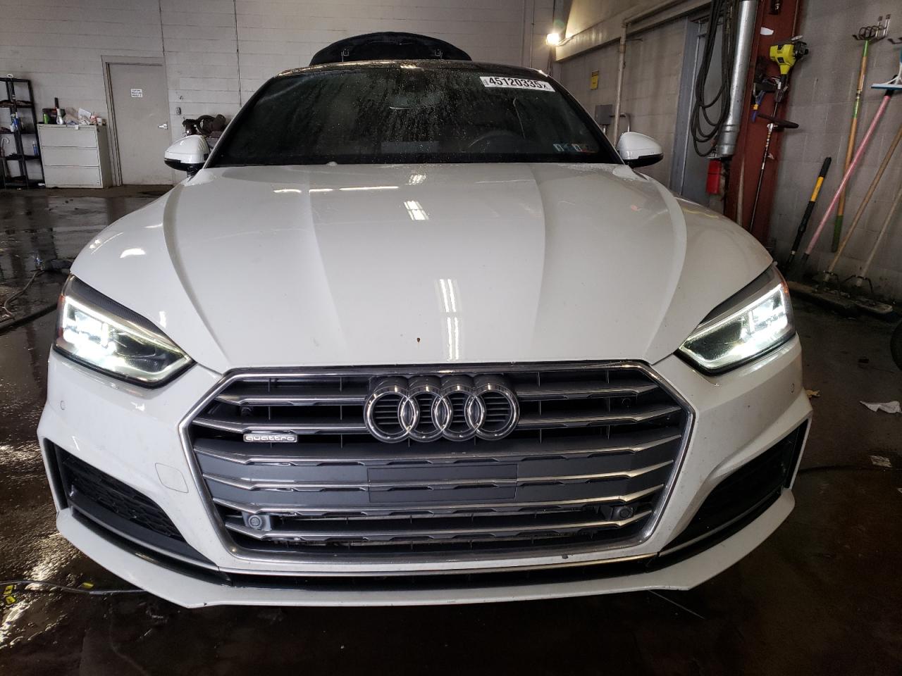 2018 Audi A5 VIN WAUENCF51JA136237 Copart auction photo, side / minor dent/scratches damage thumbnail 5