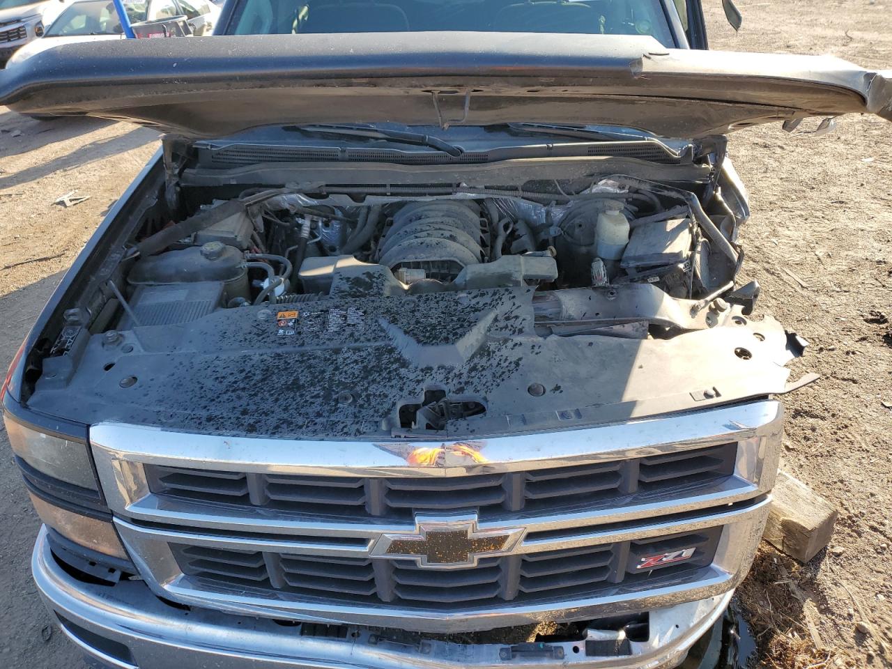 2014 Chevrolet Silverado VIN 3GCUKREC0EG267158 Copart auction photo, all over / hail damage thumbnail 11