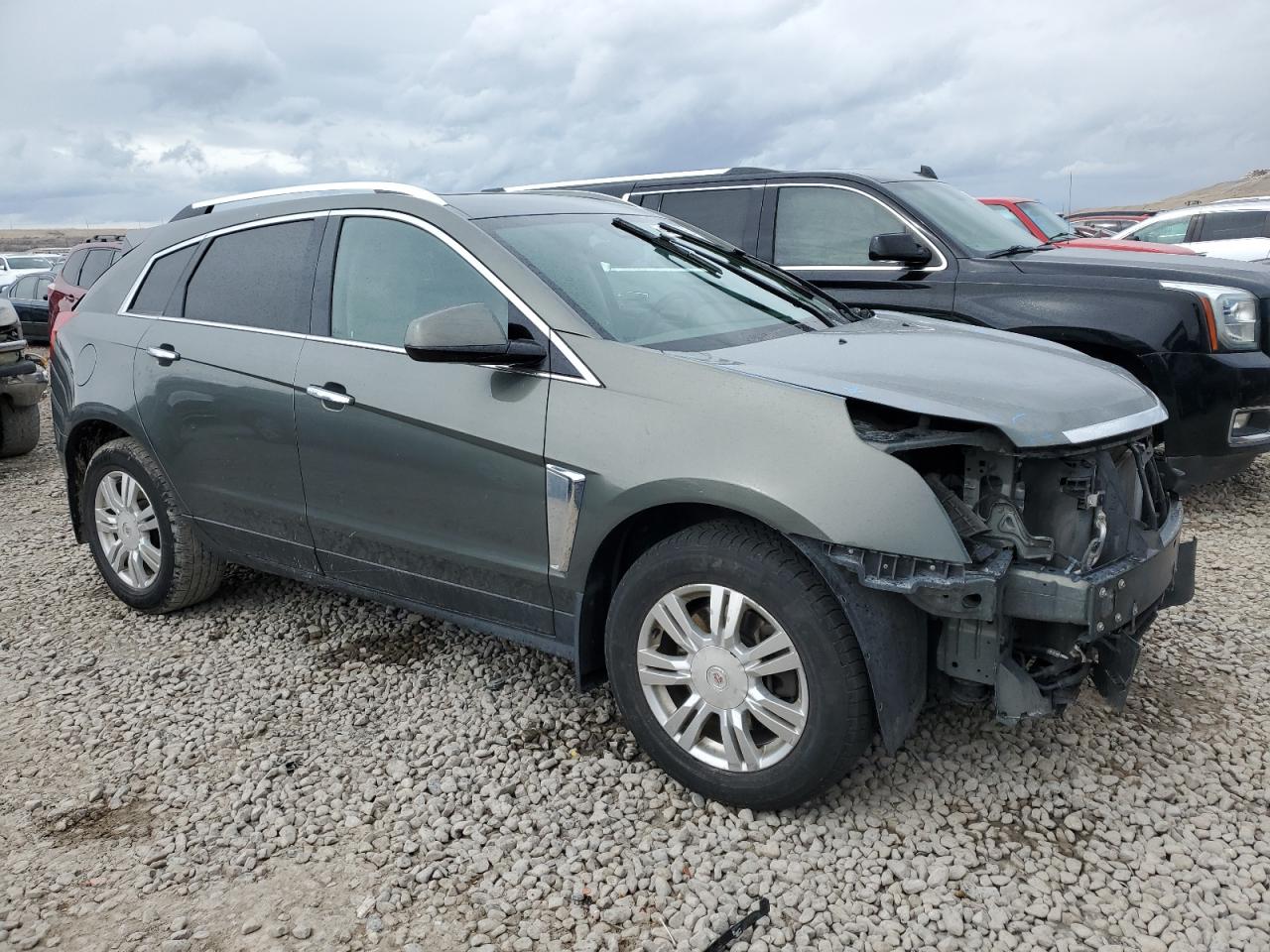 2013 Cadillac SRX VIN 3GYFNGE36DS549282 Copart auction photo, front end damage thumbnail 4