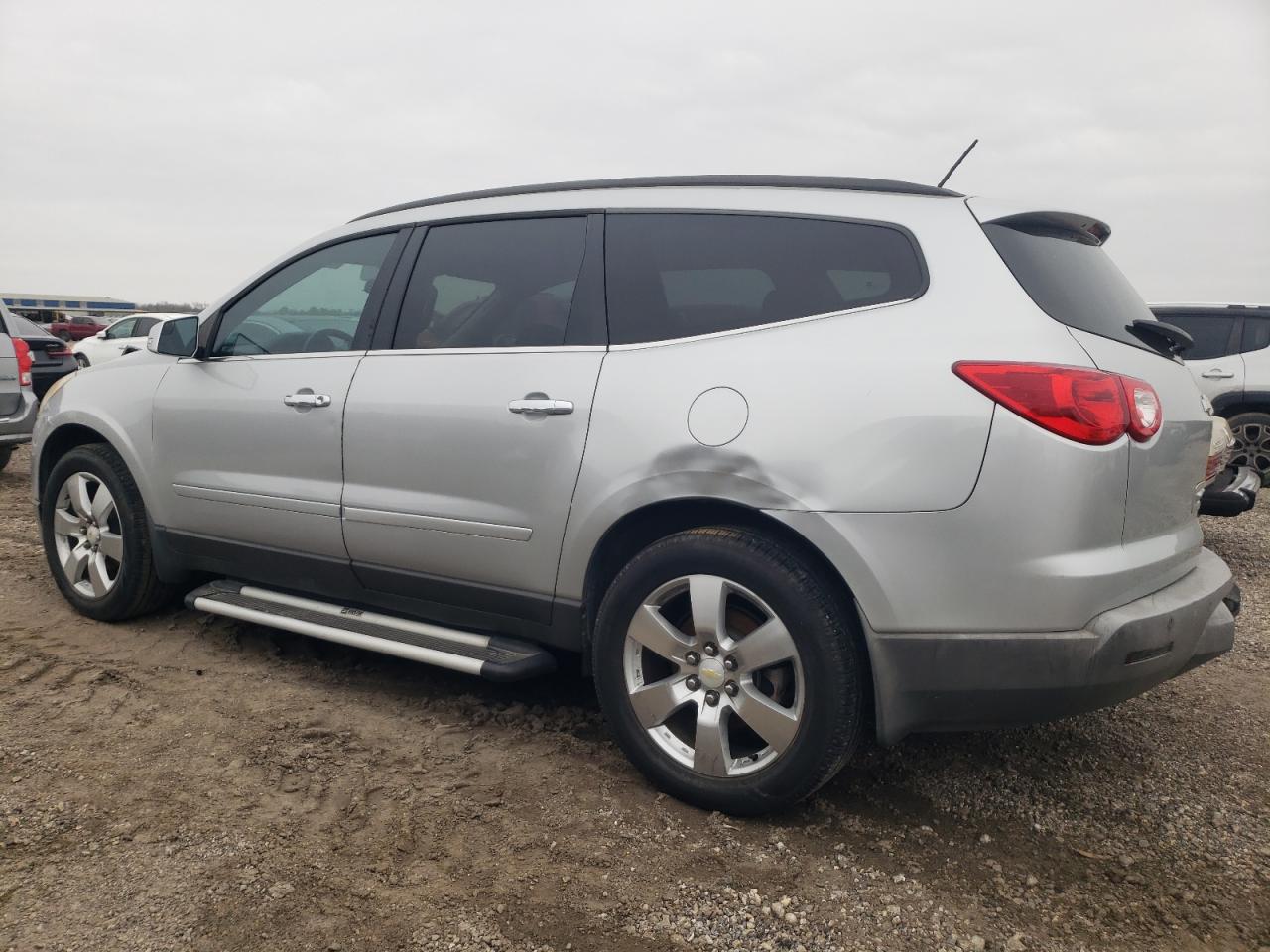 2011 Chevrolet Traverse VIN 1GNKRJED0BJ377044 Copart auction photo, rear end / minor dent/scratches damage thumbnail 2