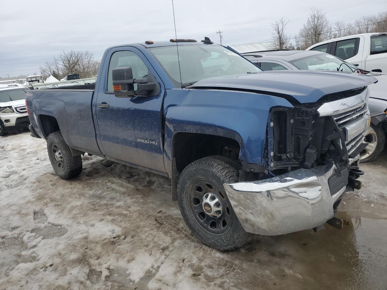 2016 Chevrolet Silverado VIN 1GC0KUEG6GZ123914 Copart auction photo, front end damage thumbnail 4
