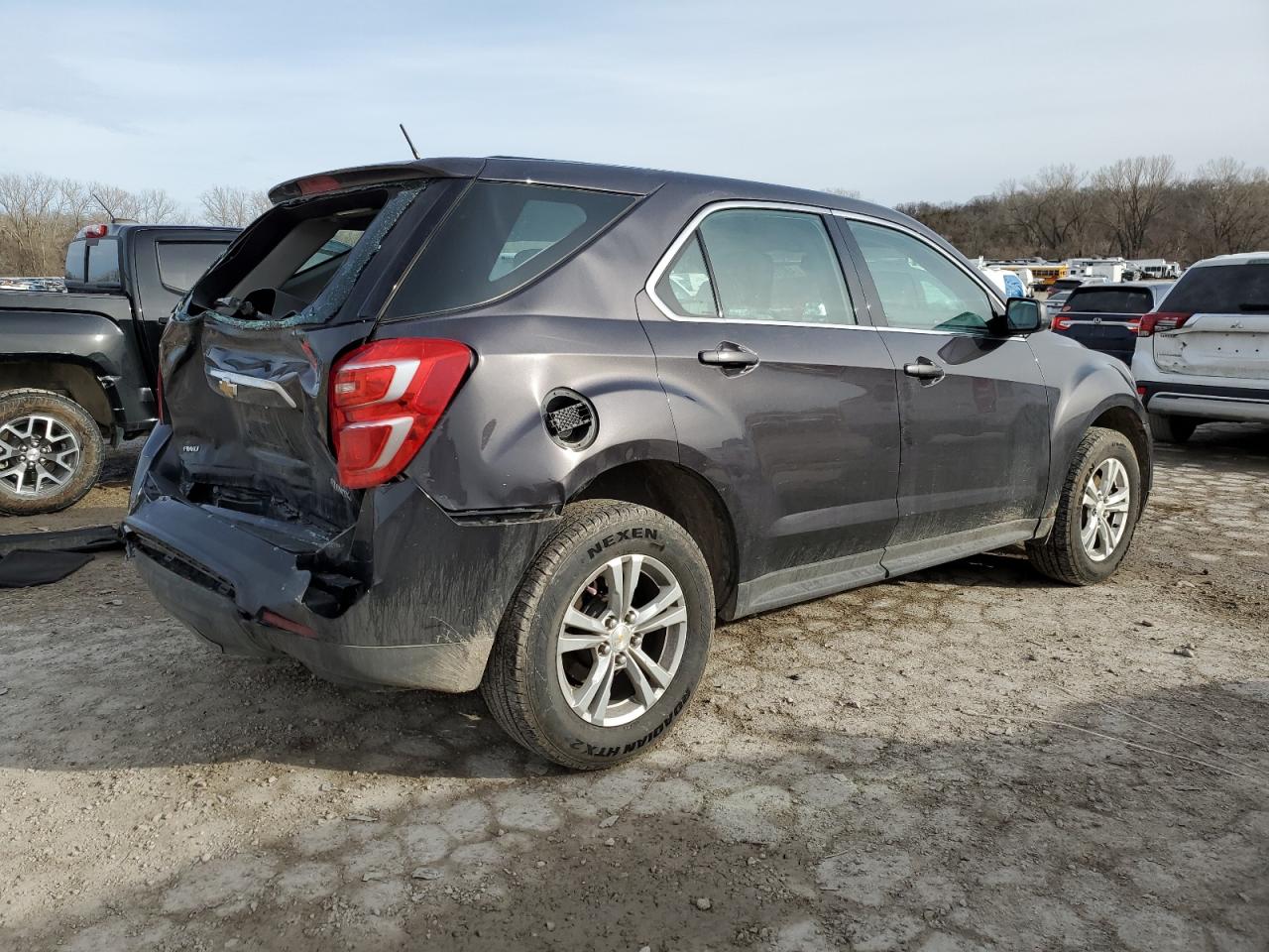 2016 Chevrolet Equinox VIN 2GNFLEEK7G6220334 Copart auction photo, rear end damage thumbnail 3
