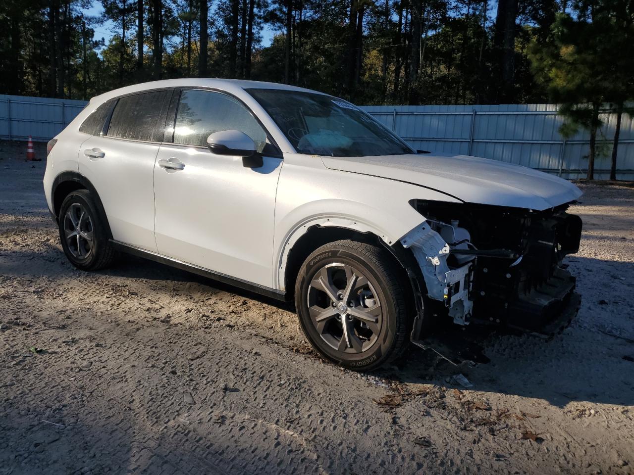 2023 Honda HR-V VIN 3CZRZ1H76PM710025 Copart auction photo, front end damage thumbnail 4