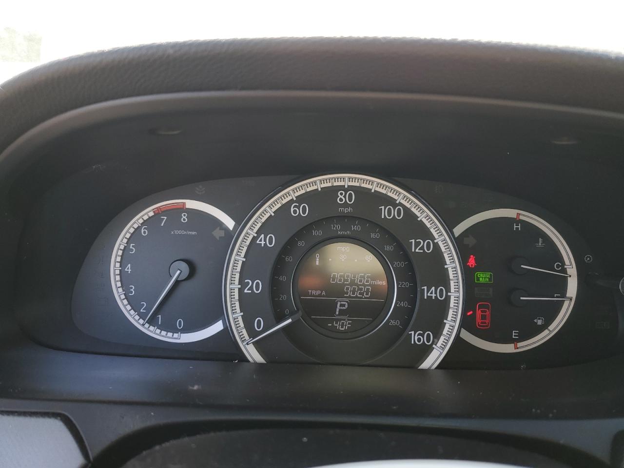 2015 Honda Accord VIN 1HGCR2F38FA122948 Copart auction photo, front end damage thumbnail 9