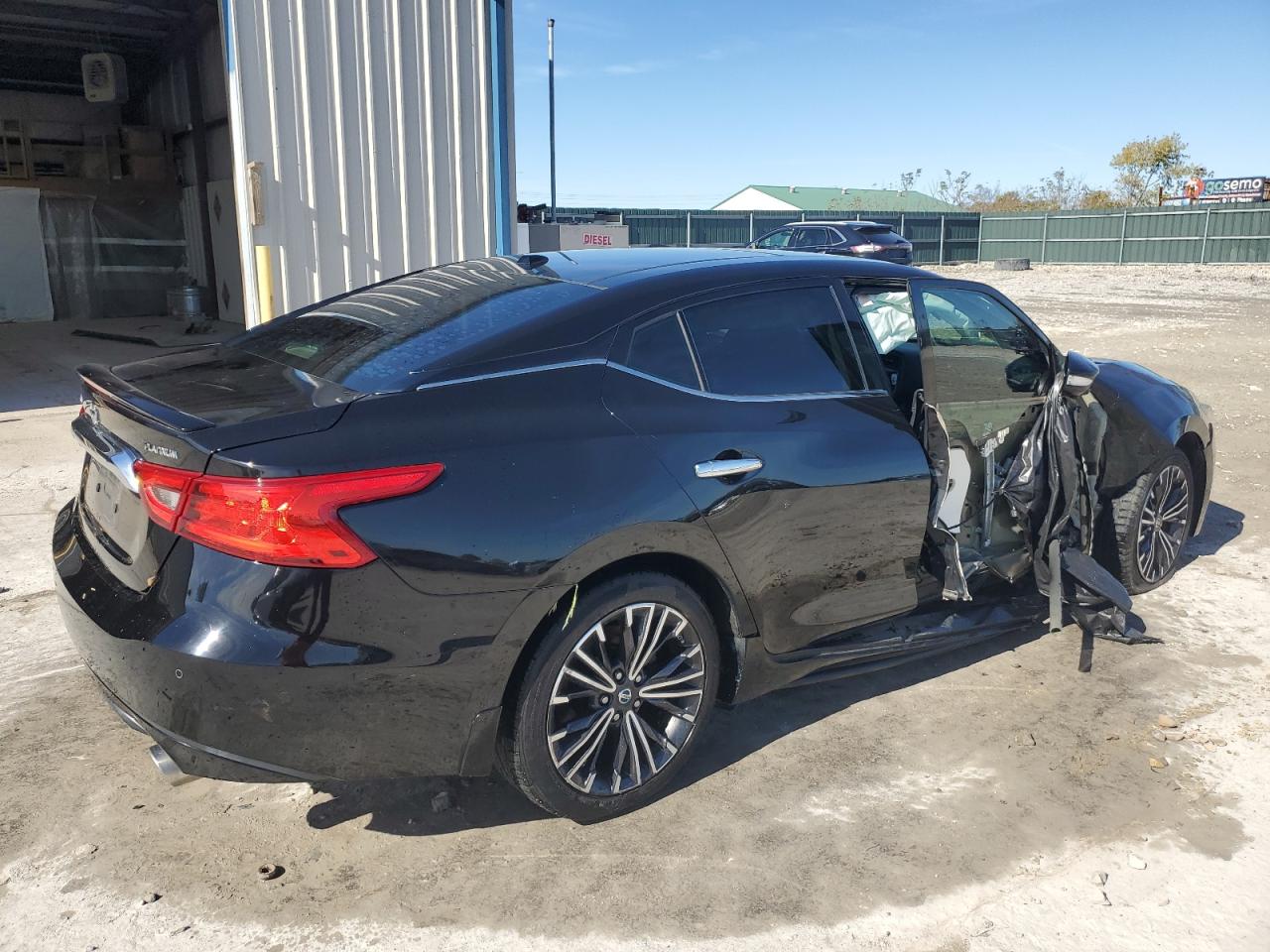 2018 Nissan Maxima VIN 1N4AA6AP3JC408854 Copart auction photo, side damage thumbnail 3