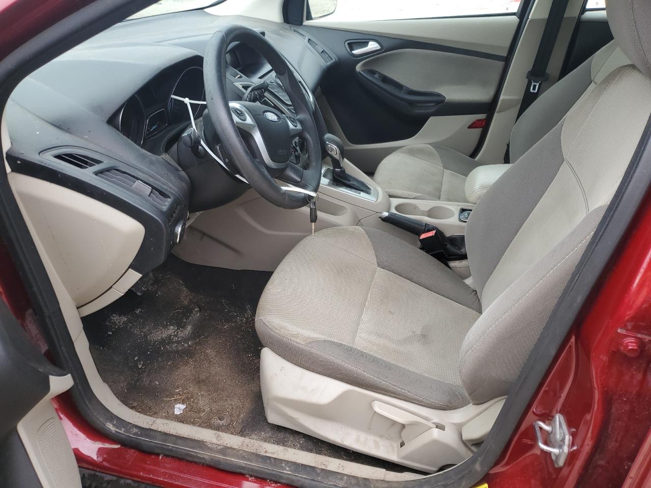2013 Ford Focus VIN 1FADP3K24DL217655 Copart auction photo, front end damage thumbnail 7