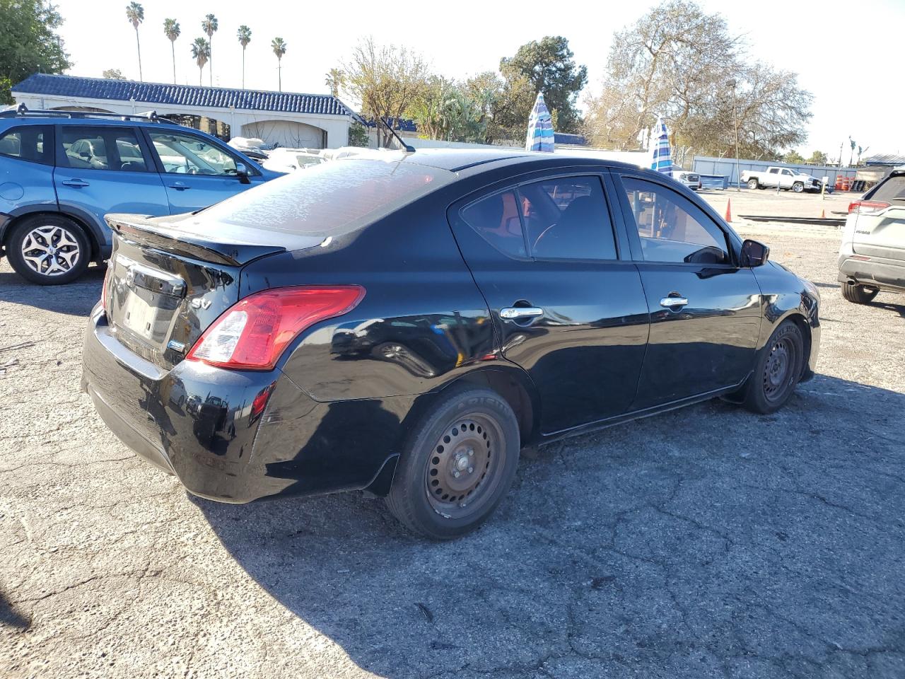 2016 Nissan Versa VIN 3N1CN7AP2GL891220 Copart auction photo, front end / minor dent/scratches damage thumbnail 3