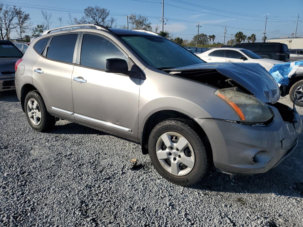 2014 Nissan Rogue VIN JN8AS5MT1EW103548 Copart auction photo, front end damage thumbnail 4