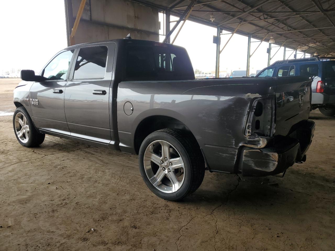 2017 RAM 1500 VIN 1C6RR6MT2HS525279 Copart auction photo, front end / rear end damage thumbnail 2