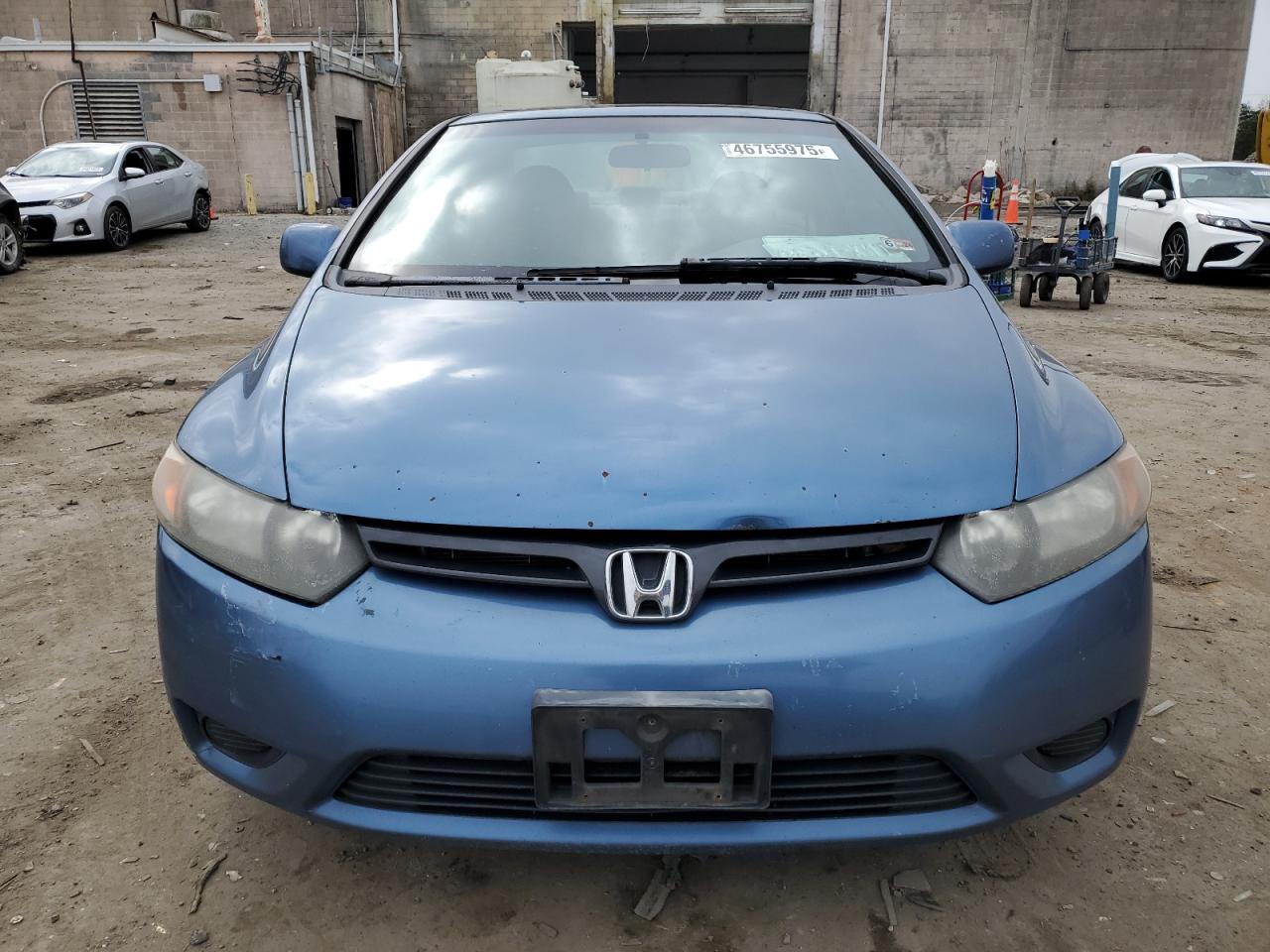 2008 Honda Civic VIN 2HGFG12898H543919 Copart auction photo, rear end / minor dent/scratches damage thumbnail 5