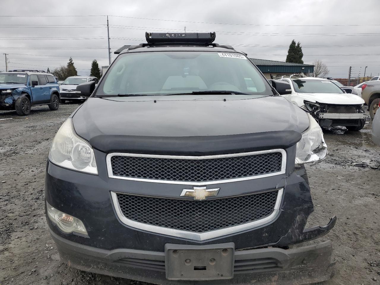 2012 Chevrolet Traverse VIN 1GNKVJED6CJ322871 Copart auction photo, front end damage thumbnail 5