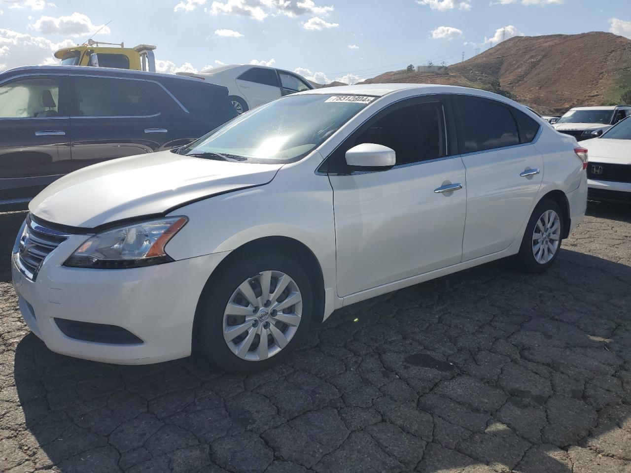 2014 Nissan Sentra VIN 3N1AB7AP0EL662497