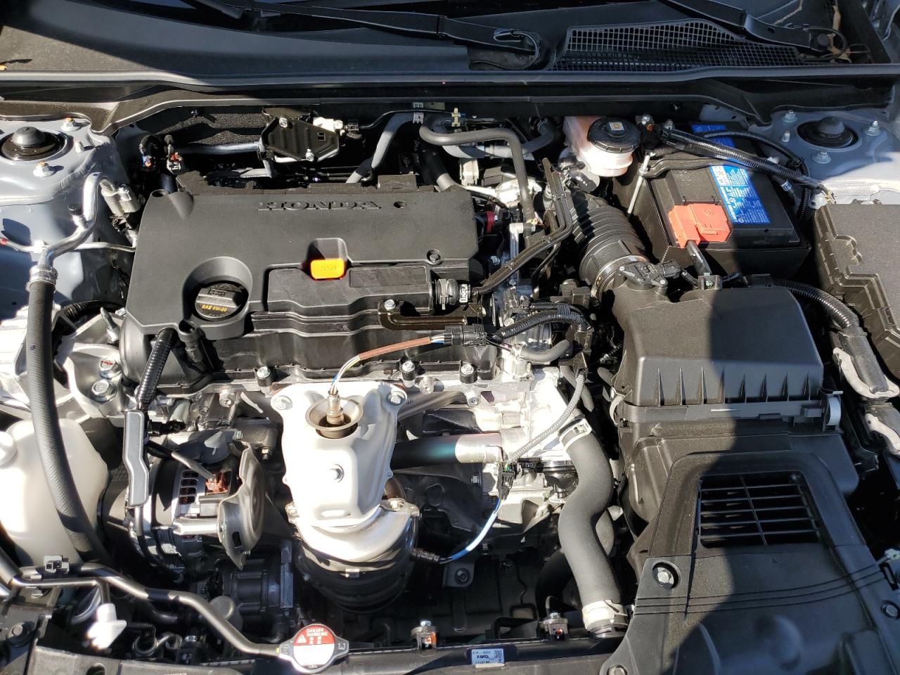 2024 Honda Civic VIN 2HGFE2F57RH588273 Copart auction photo, front end / side damage thumbnail 11