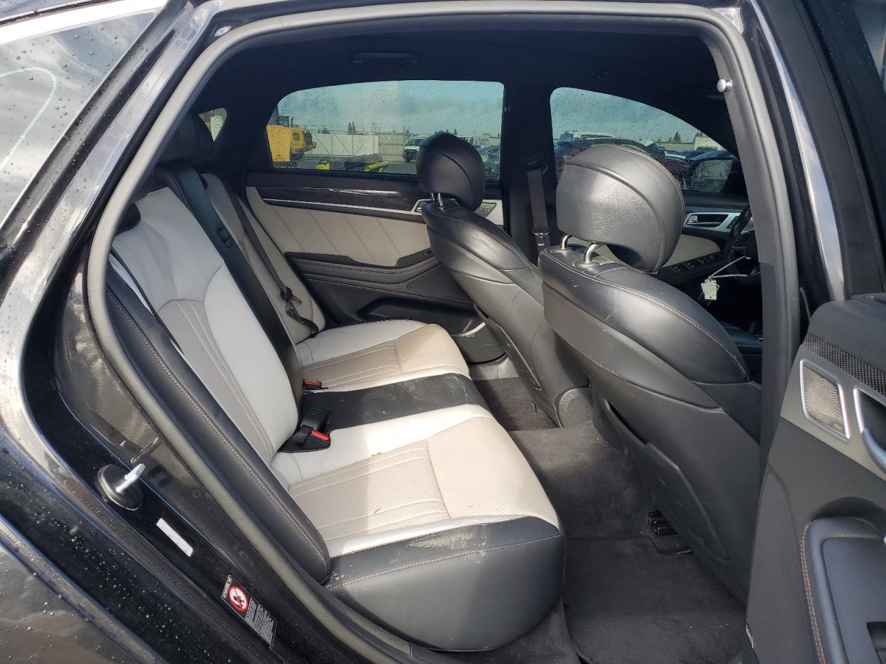 2018 Genesis G80 VIN KMHGN4JB3JU243749 Copart auction photo, front end damage thumbnail 10