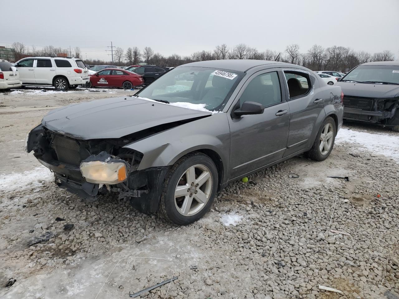 2013 Dodge Avenger VIN 1C3CDZAB8DN607072