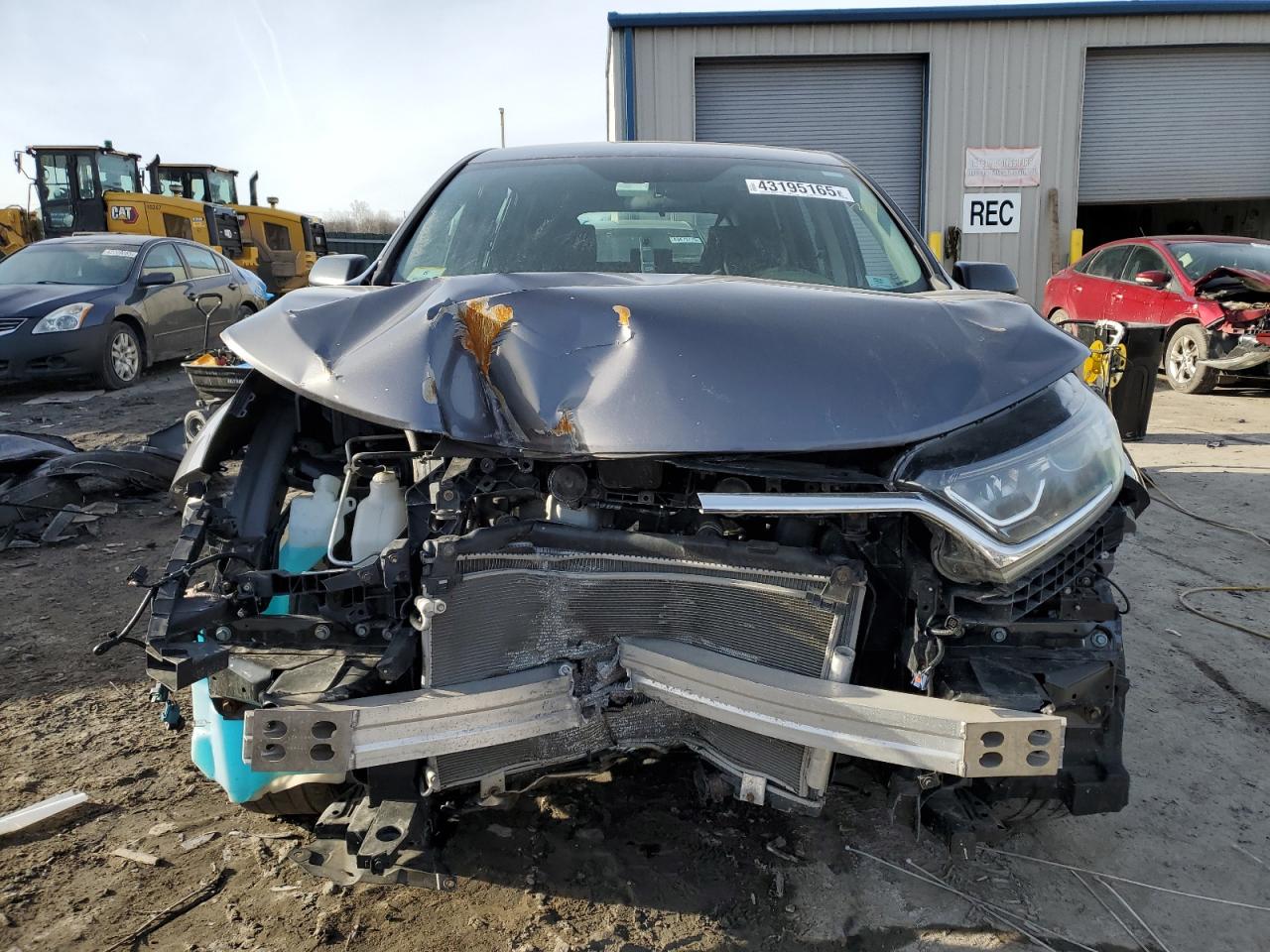 2018 Honda CR-V VIN 2HKRW6H33JH225220 Copart auction photo, front end damage thumbnail 5